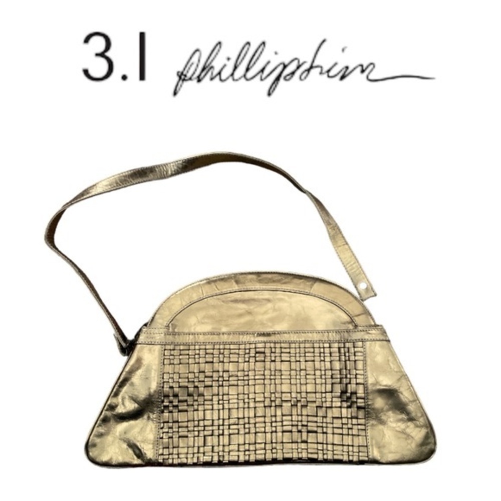 3.1 PHILLIP LIM➕Leather Gold Handbag